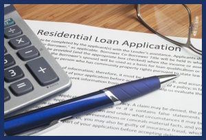 Residential loan mortgage application form