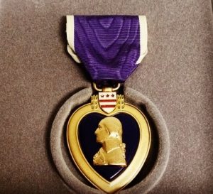 Purple heart medal military award