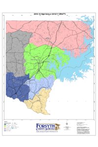 Forsyth County School District Map